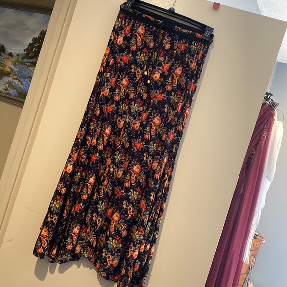 JACK SERIOUS FLORAL PANT - NAVY